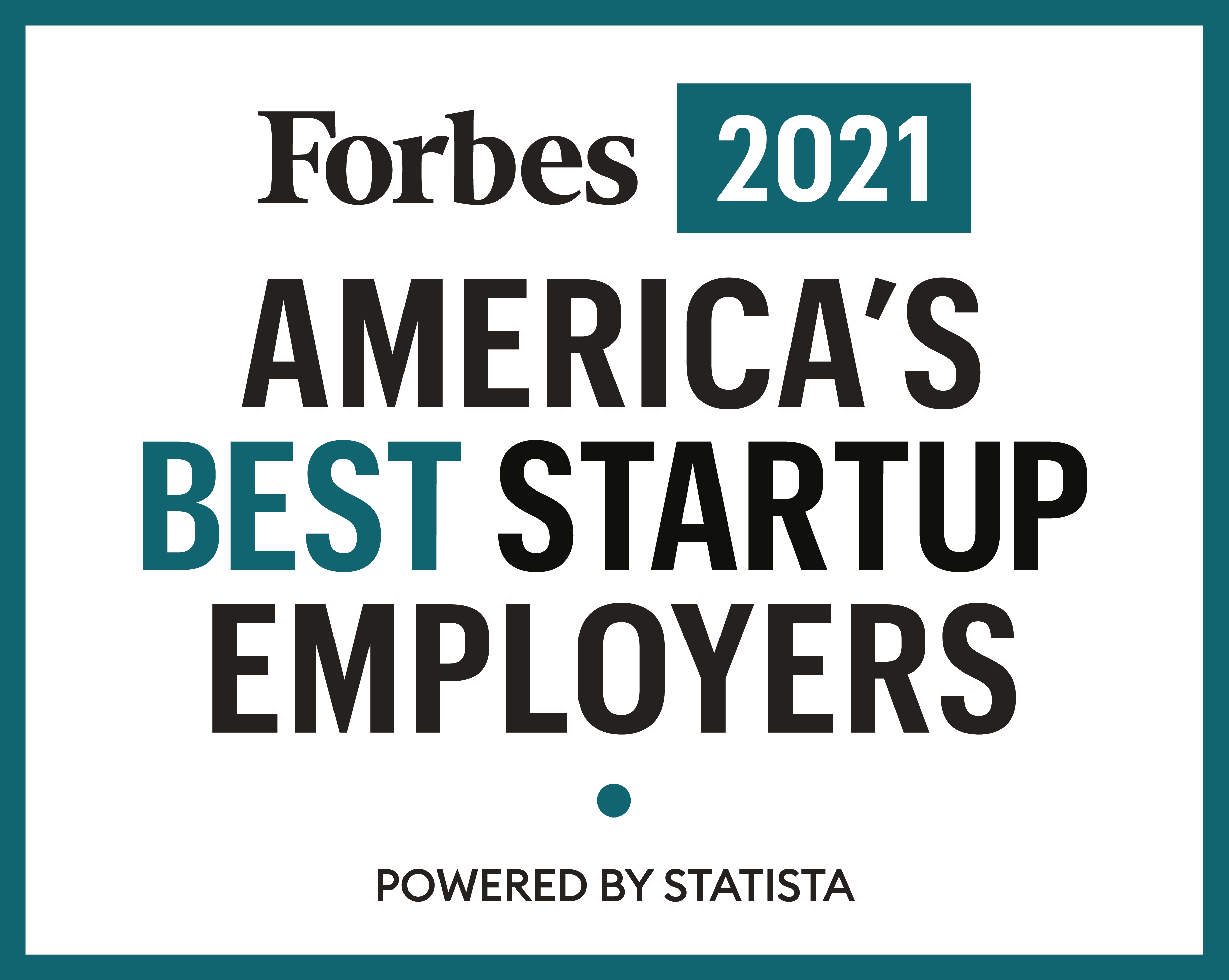 Forbes Best Startup Employer